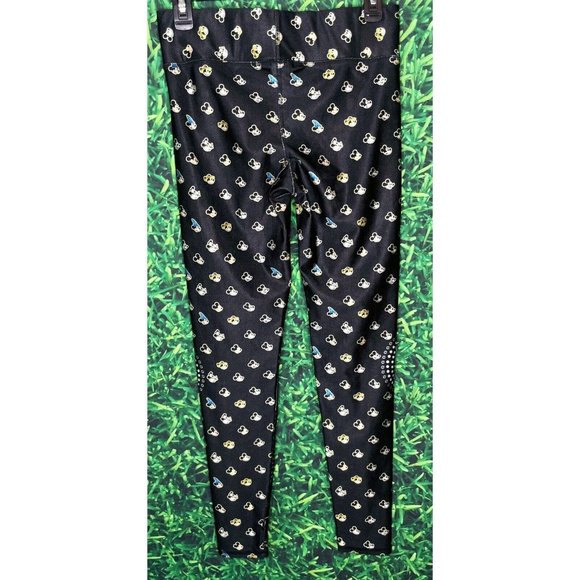 Terez Disney The Many Faces of Mickey Mouse Tall Band Black Medium Leggings AOP - Picture 3 of 6